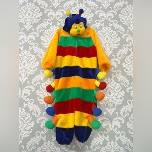 Fleece Caterpillar Zip Costume